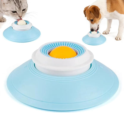 Lick Toys For Dogs Interactive Dog Toys Slow Feeder Food Dispenser For Puppy Training Enrichment Cat Feeding Crate