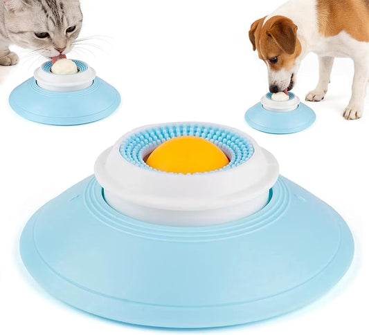 Lick Toys For Dogs Interactive Dog Toys Slow Feeder Food Dispenser For Puppy Training Enrichment Cat Feeding Crate